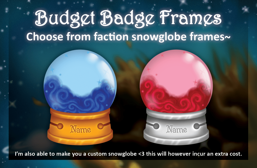 Budget Badge Frames